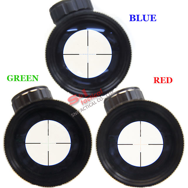 Leupold M3 3.5-10x50 illuminated Red Green BLUE Mil-dot Riflesco